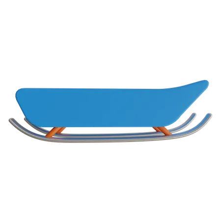 Une luge  3D Icon