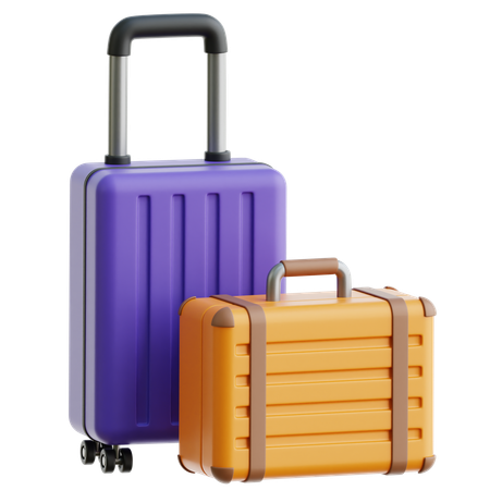 Luggage  3D Icon