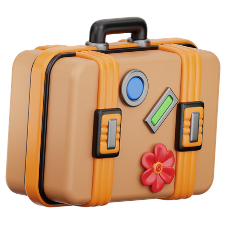 Luggage  3D Icon