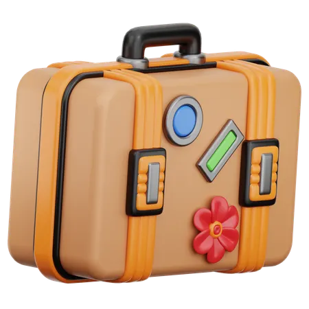 Luggage  3D Icon