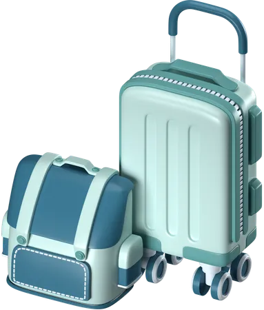 Luggage  3D Icon