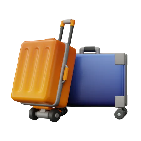 Luggage  3D Icon