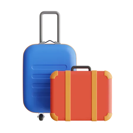 Luggage  3D Icon