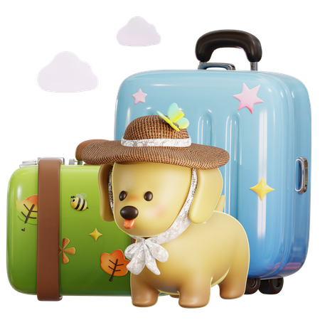 Luggage  3D Icon