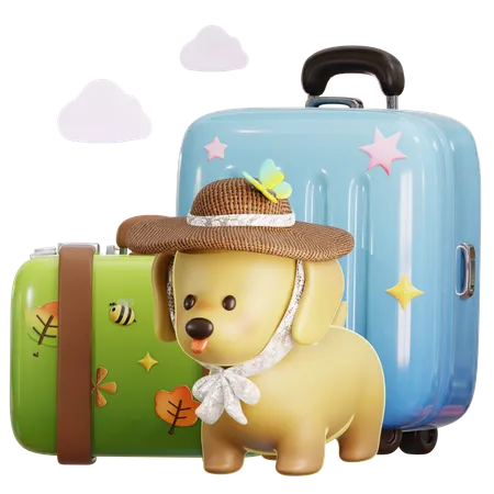 Luggage  3D Icon