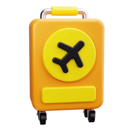 Luggage  3D Icon