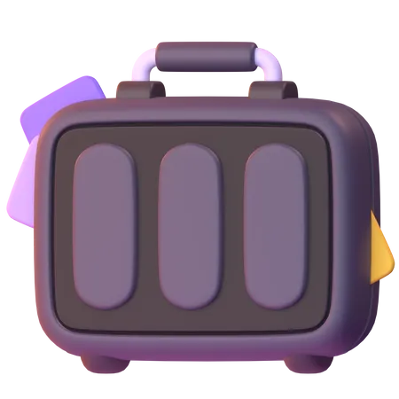 Luggage  3D Icon