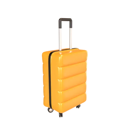 Luggage 3 D Illustration Rendering 3D Icon