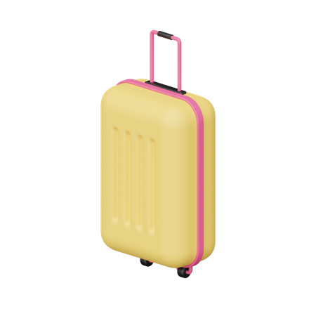Luggage Bag 3D Icon