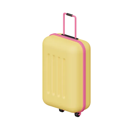 Luggage Bag 3D Icon