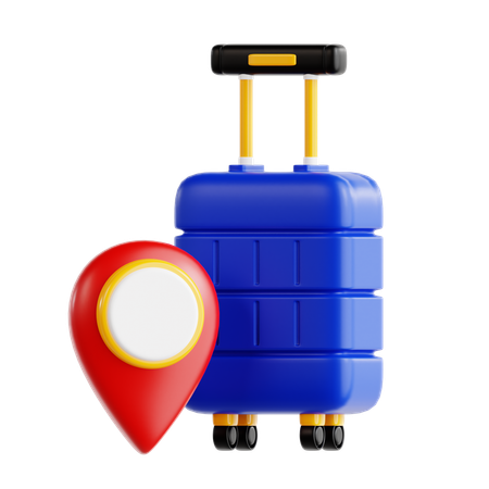 Luggage Location  3D Icon