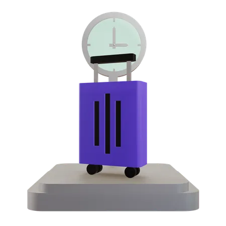 Luggage Scale  3D Icon