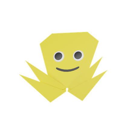 Lula de papel  3D Icon