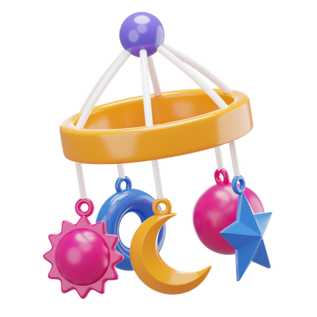 자장가  3D Icon
