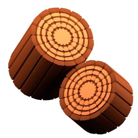 Lumber  3D Icon