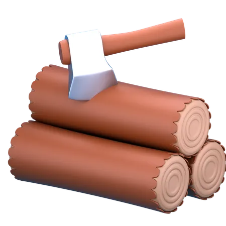 Lumber Jack  3D Icon