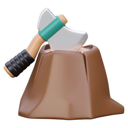 Lumberjack  3D Icon