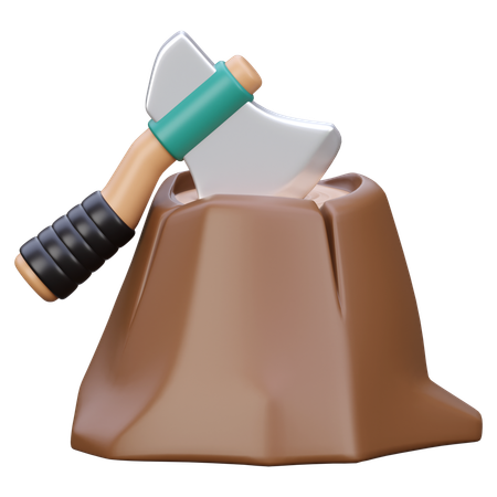 Lumberjack  3D Icon