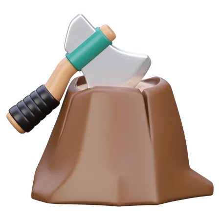 Lumberjack  3D Icon