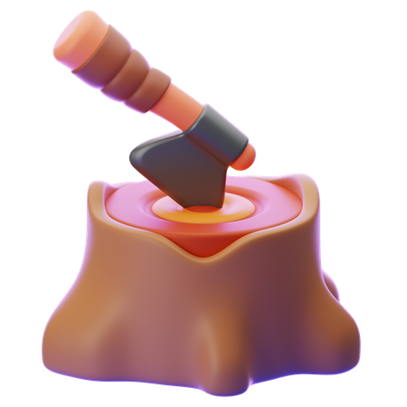 LUMBERJACK  3D Icon