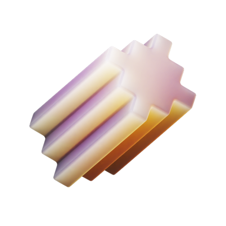 Lumière des étoiles 3D Icon