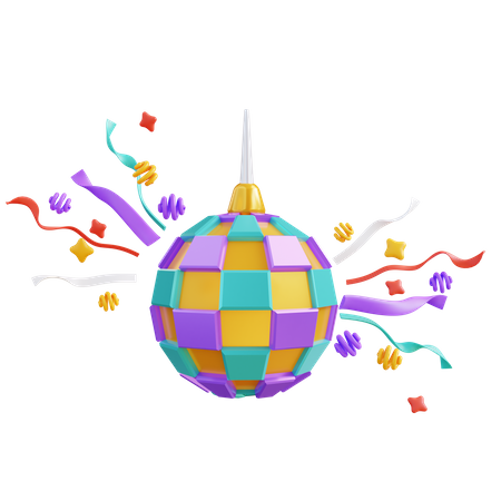 Lumière disco  3D Icon