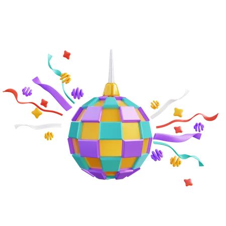 Lumière disco  3D Icon