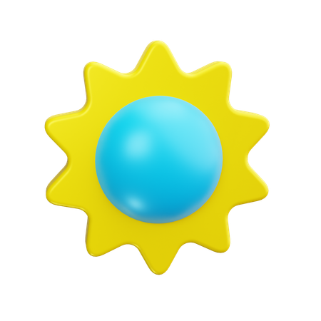 Lumière du soleil  3D Icon