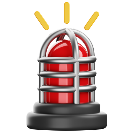 Lumière d'urgence  3D Icon
