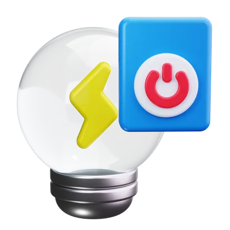 Lumière intelligente  3D Icon