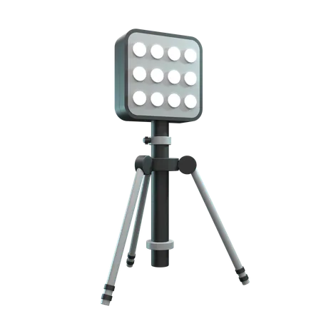 Lumière LED avec support  3D Icon