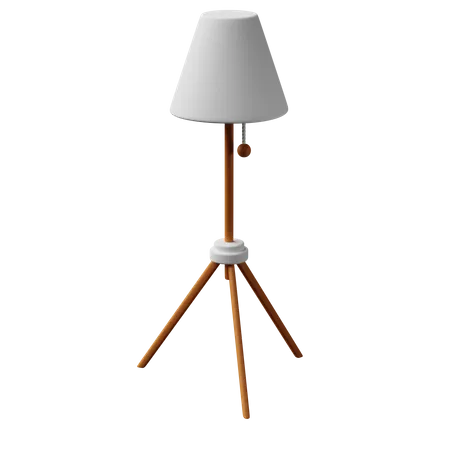 Luminária de piso  3D Icon