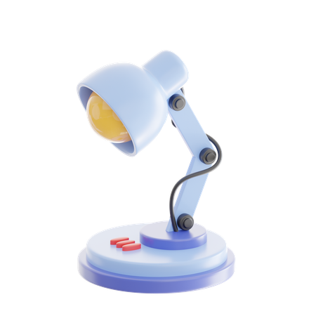 Lâmpada de mesa  3D Icon
