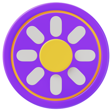 Luminosité  3D Icon