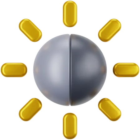 Luminosité  3D Icon