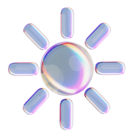 Luminosité  3D Icon