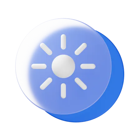 Luminosité  3D Icon