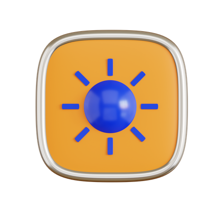 Luminosité  3D Icon