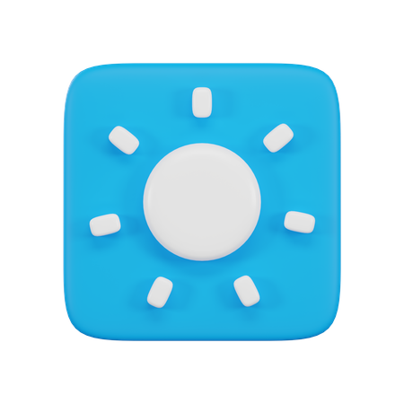 Luminosité  3D Icon