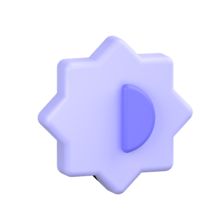 Luminosité moyenne  3D Icon