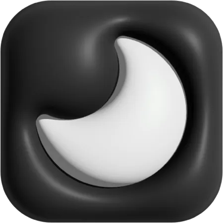 Luna  3D Icon