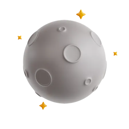 Luna  3D Icon