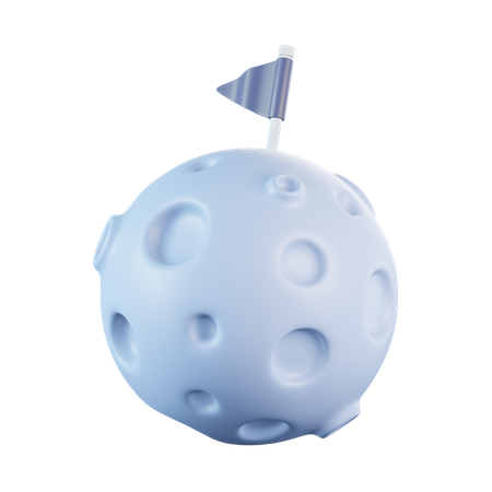 Luna  3D Icon