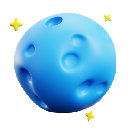 Luna  3D Icon