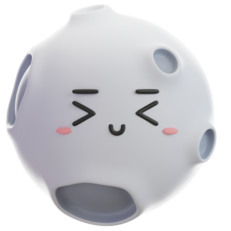 Luna  3D Icon