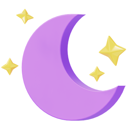 Luna  3D Icon