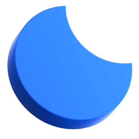 Luna  3D Icon