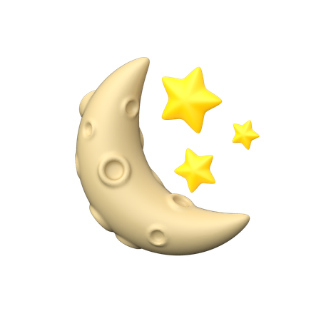 Luna  3D Icon