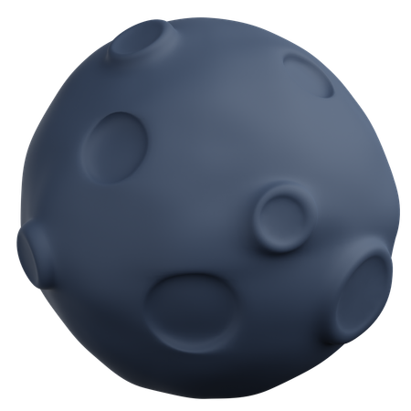 Luna  3D Icon