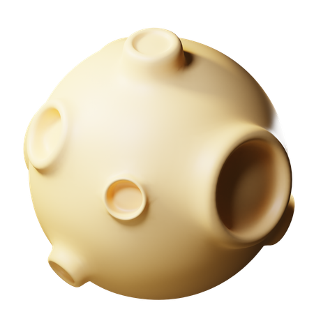 Luna  3D Icon